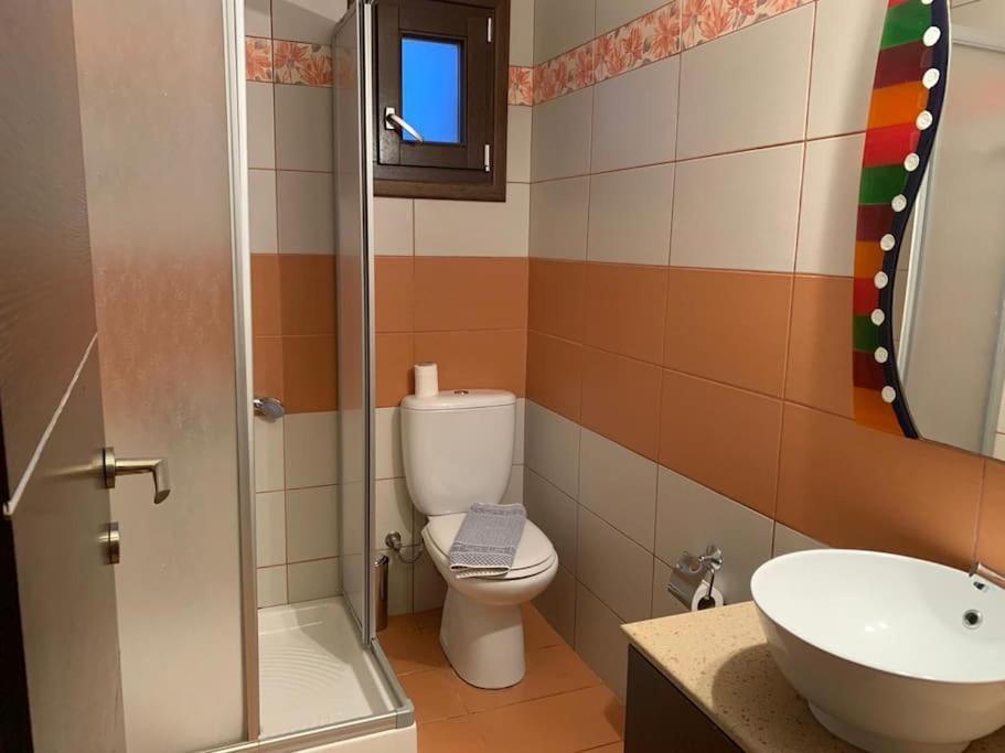 Studio At Beautiful Beach Kouremenos Apartment Anevato Exterior foto