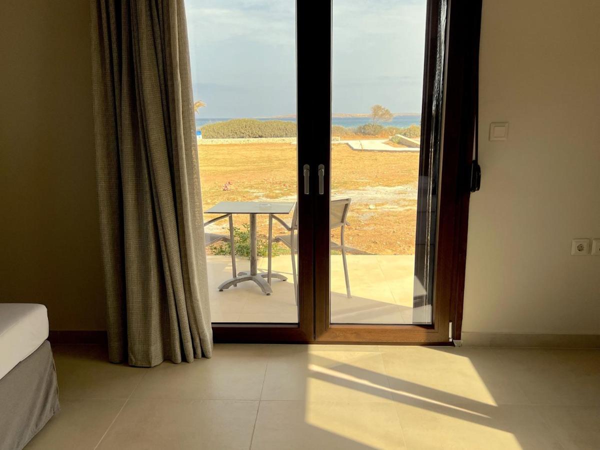 Studio At Beautiful Beach Kouremenos Apartment Anevato Exterior foto